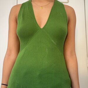 Banana Republic Green Halter Top